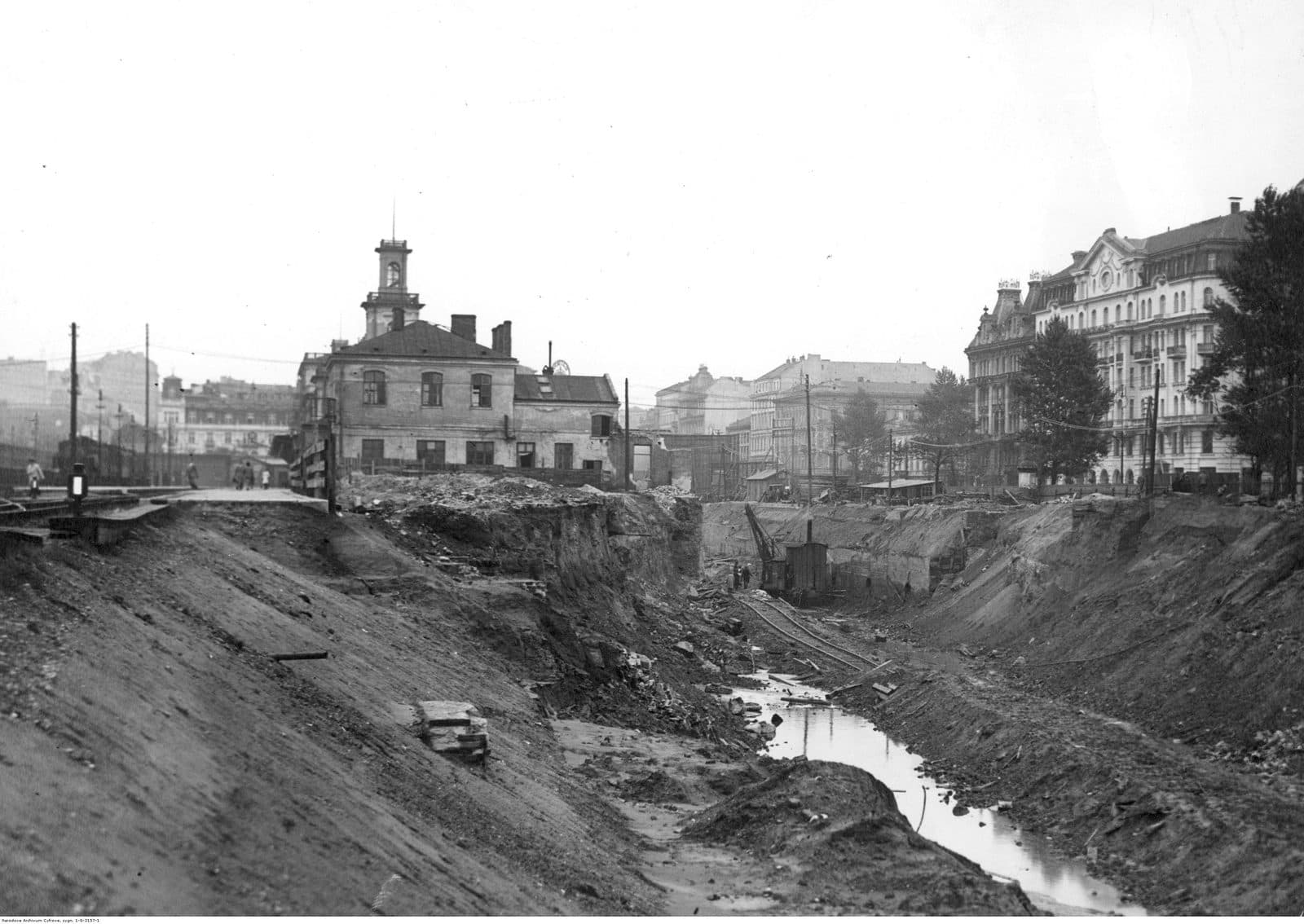 Dworzec Wiedeński – dziś Patelnia, 1931