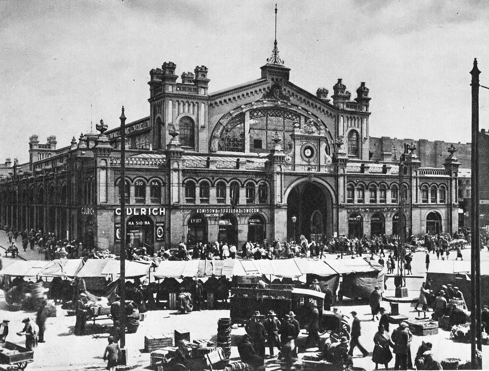 Hale Mirowskie (Mirów market halls), 1932