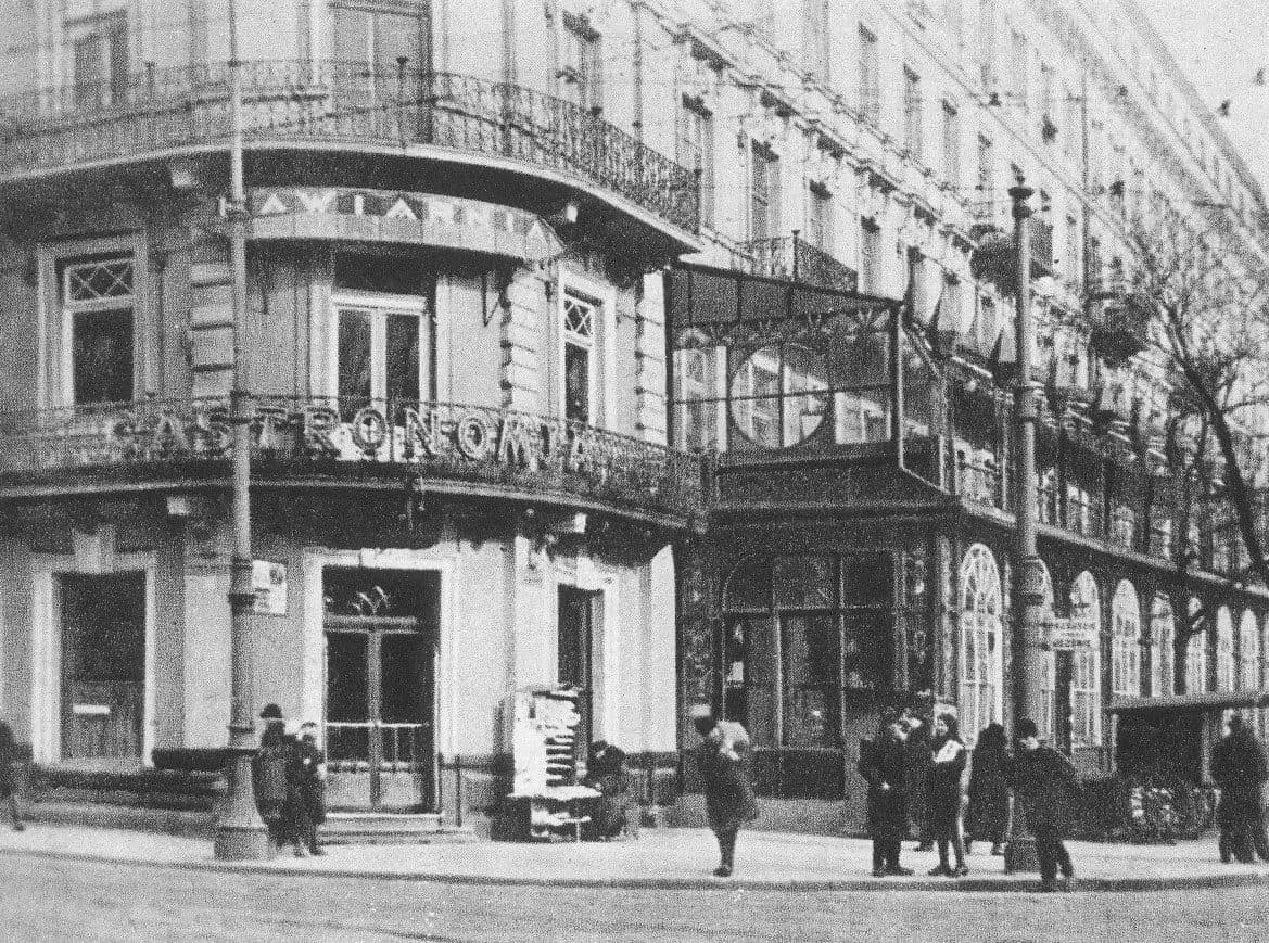 Nowy Świat at Aleje Jerozolimskie (Rondo de Gaulle'a), before 1939