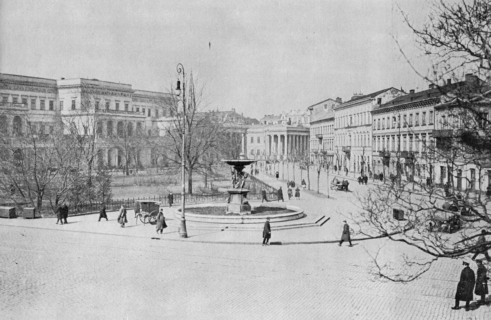 Plac Bankowy (Bank Square), before 1939