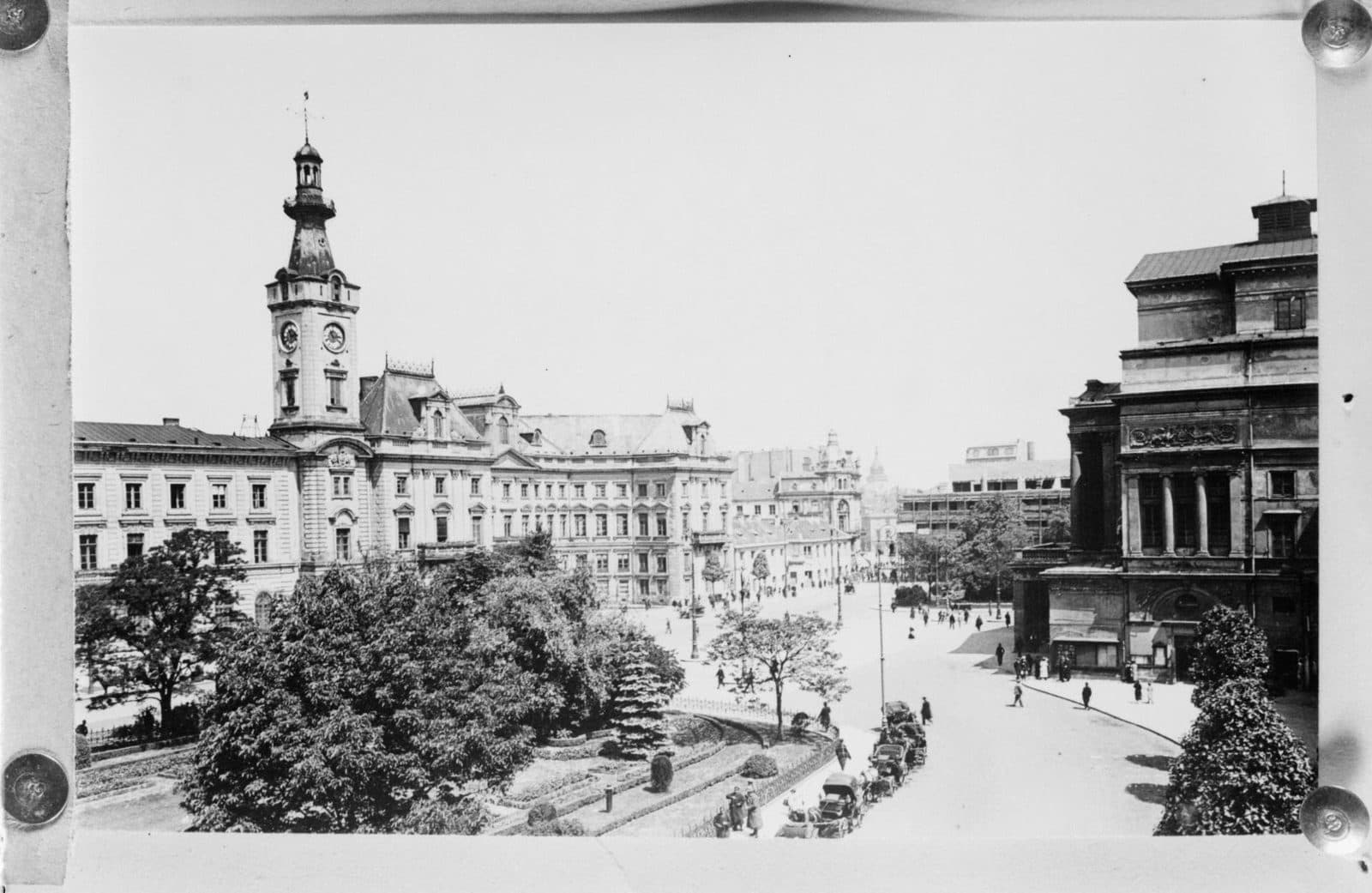 Plac Teatralny, ok. 1934