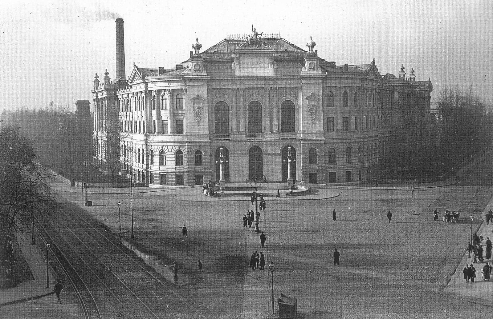 Warsaw University of Technology Main Building, before 1939